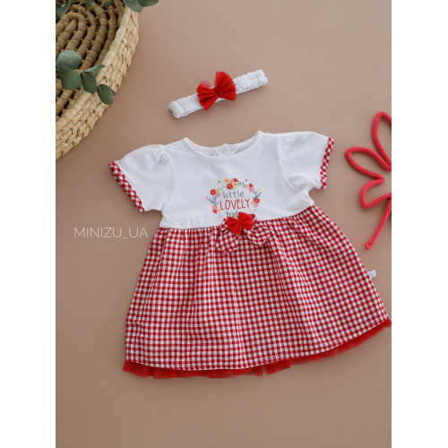 Сукня Little lovely baby, червоне
