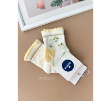 Комплект шкарпеток Caramell Flowers, жовтий
