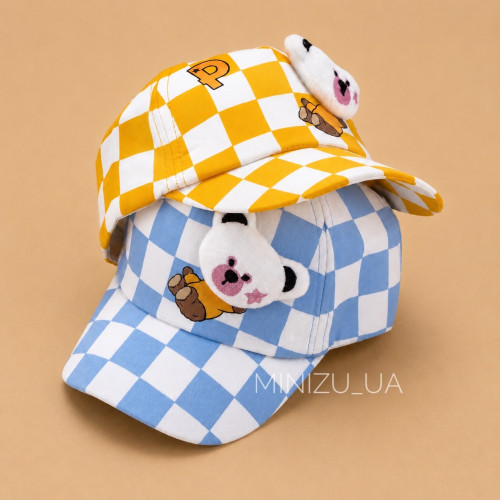 Кепка Bear, блакитна