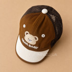 Кепка сіточка Bear, коричнева