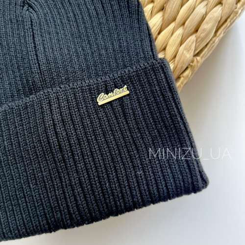 Шапочка Comfort чорна