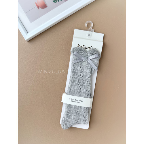 Ажурні гольфи Grey