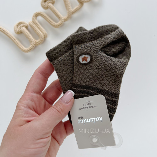 Шкарпетки вкорочені Sport khaki