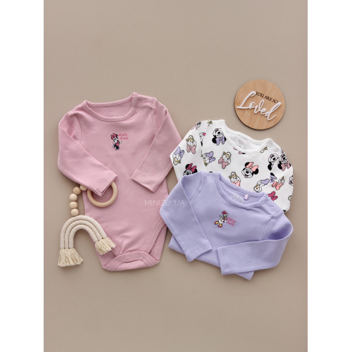 Боді Minni Disney білий