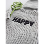 Комлект-трієчка вʼязаний HAPPY grey