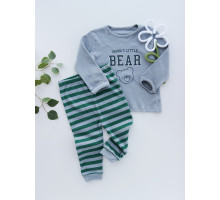 Піжамний комплект Bear grey