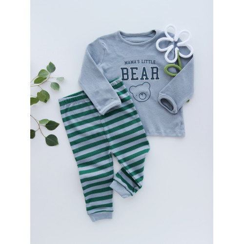 Піжамний комплект Bear grey