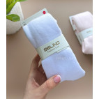 Колготи махрові однотонні, white