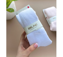 Колготи махрові однотонні, white
