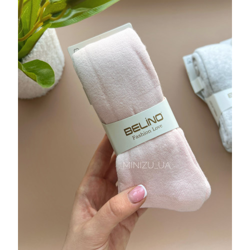Колготи махрові однотонні, pink