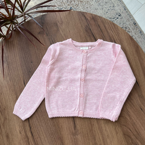 Вʼязана бавовняна кофтинка, pink