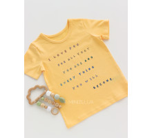 Футболочка DINO, yellow